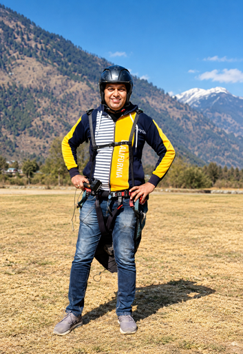 Paragliding Adventure in the Mountains